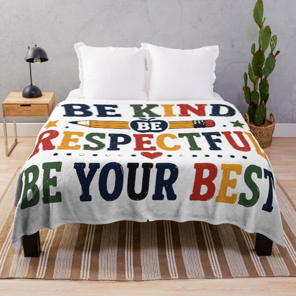 Item preview, Be Kind Be Respectful Be Your Best T-Shirt | Positive Classroom Teacher Shirt designed and sold by Sunday.Supply.
