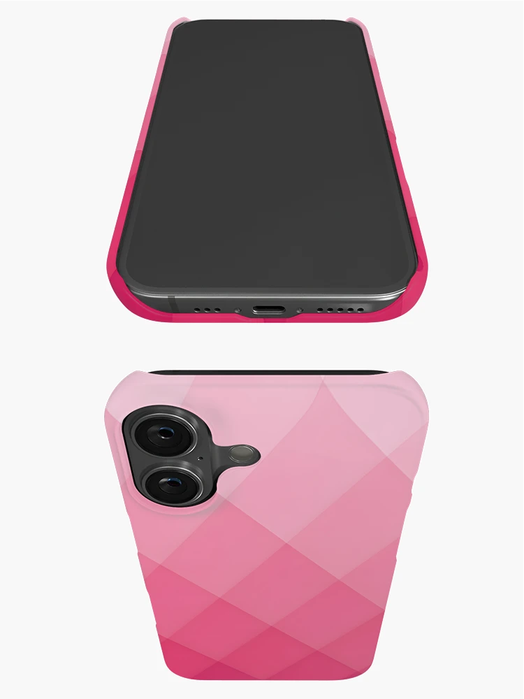 Thumbnail 3 of 4, iPhone Case, Pink Colour Gradient Pattern Design designed and sold by DigitalPromt.
