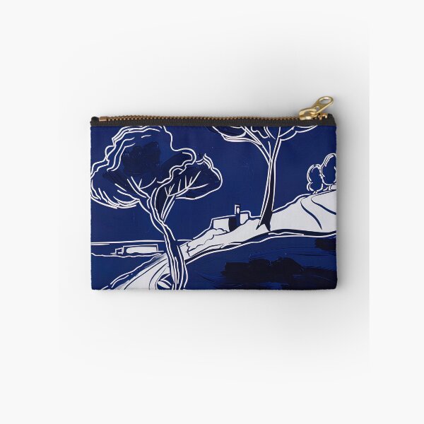 Item preview, Cyprus landscape - Blue Abstact Art designed and sold by shadow-bloom.