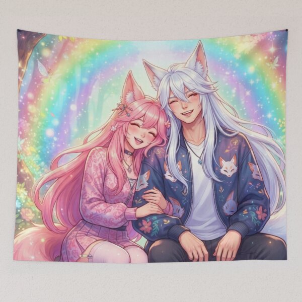 Item preview, Fox God designed and sold by PP&RAINBOW SHOP.