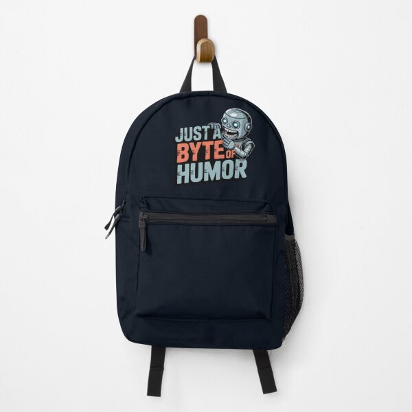 Item preview, Just a Byte of Humor – Funny AI Robot Tech Pun Design designed and sold by Jollys-ArtShop.