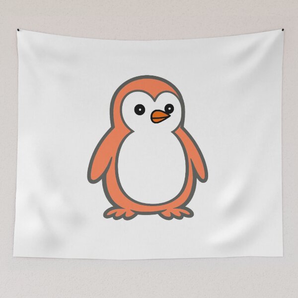 Item preview, Cute Minimalist Penguin | Clean Vector Mascot Design designed and sold by Pippo-Penguin.