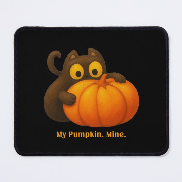 Item preview, My Pumpkin. Mine. - Funny Black Cat Halloween designed and sold by PatykArt.