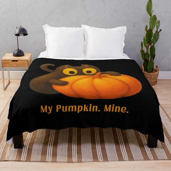 Item preview, My Pumpkin. Mine. - Funny Black Cat Halloween designed and sold by PatykArt.