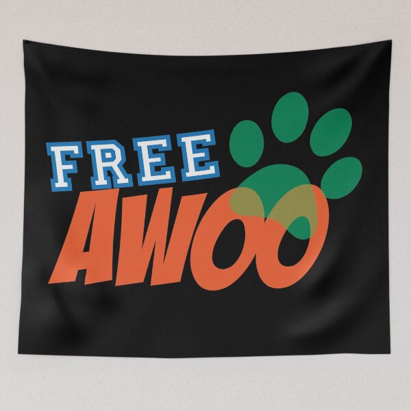 Item preview, Free Awoo Paw Print Series designed and sold by FlakFerret Graphics and Custom wear.