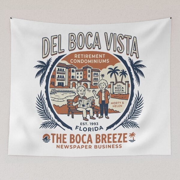 Item preview, The Boca Breeze Florida Newspaper Seinfeld Vintage designed and sold by Brexmore3.