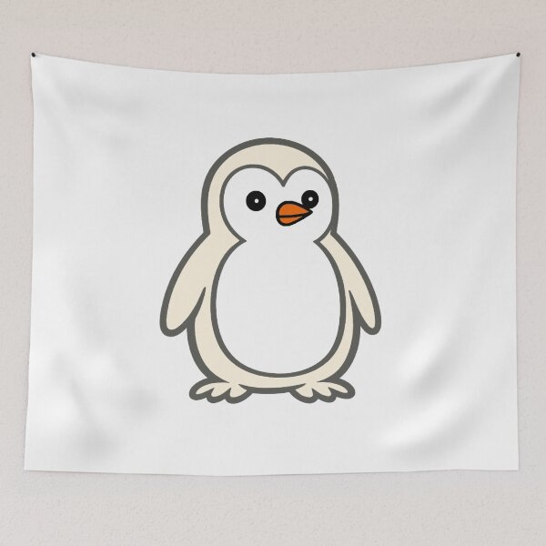 Item preview, Cute Minimalist Penguin | Clean Vector Mascot Design designed and sold by Pippo-Penguin.