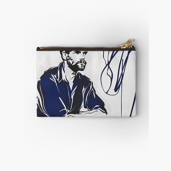Item preview, D.H. Lawrence, author - Blue Abstract Art designed and sold by shadow-bloom.