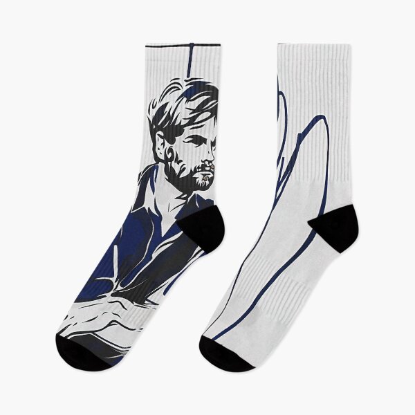 Item preview, D.H. Lawrence, author - Blue Abstract Art designed and sold by shadow-bloom.