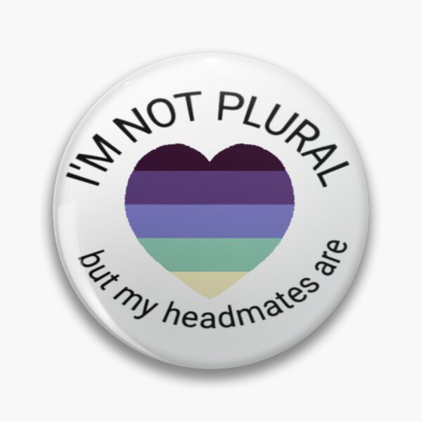 Item preview, I'm not plural, but my headmates are designed and sold by divisferno.