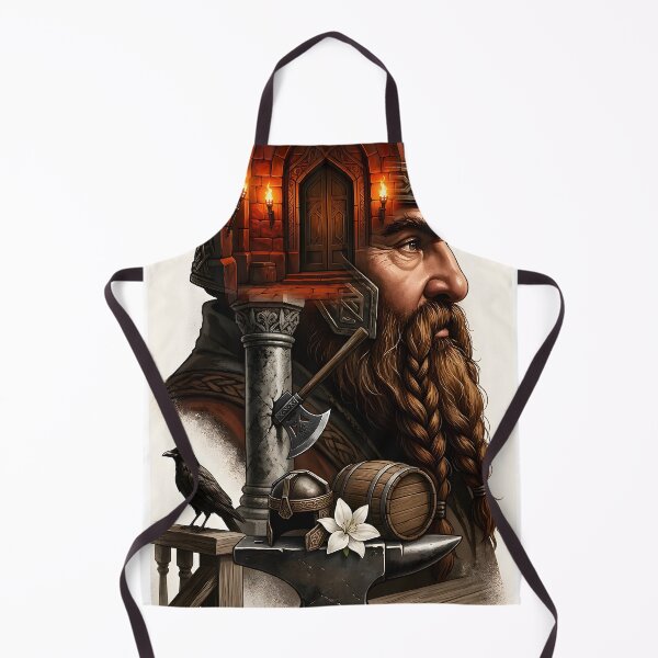 Item preview, Gimli the Dwarf | Lord of the Rings Unofficial Fan Art designed and sold by My Artprintz.