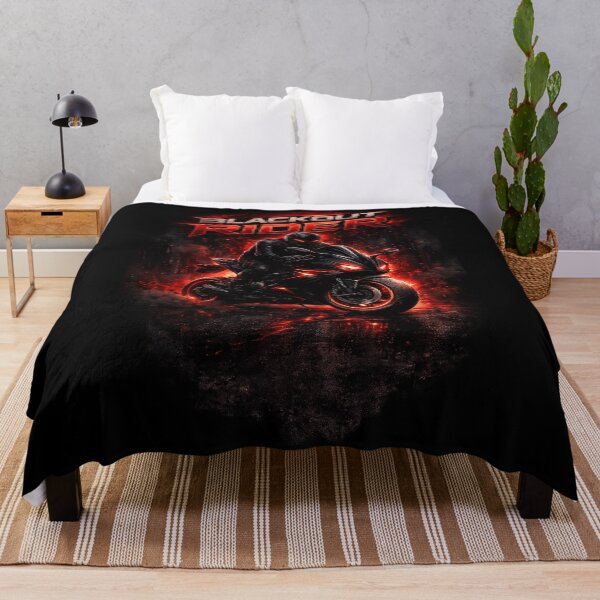 Item preview, Blackout Rider Motorcycle T-Shirt – Dark Sportbike Racing Graphic designed and sold by Stylestickers55.