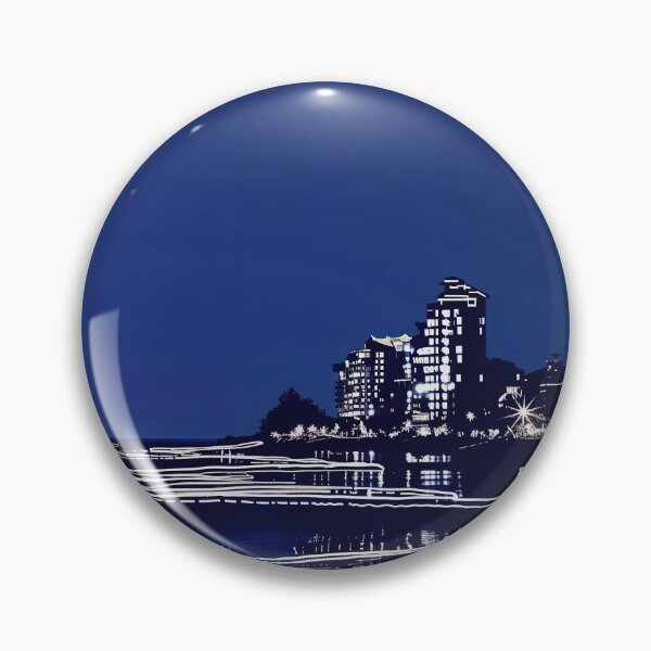 Item preview, Da Nang, Vietnam - Blue Abstract Art designed and sold by shadow-bloom.