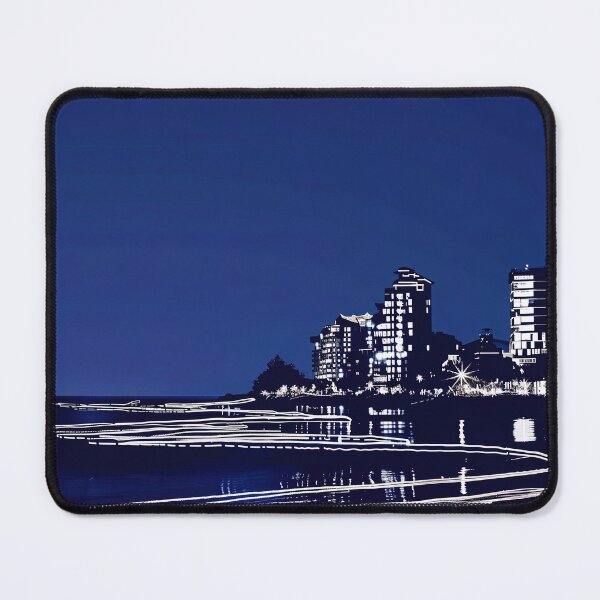 Item preview, Da Nang, Vietnam - Blue Abstract Art designed and sold by shadow-bloom.