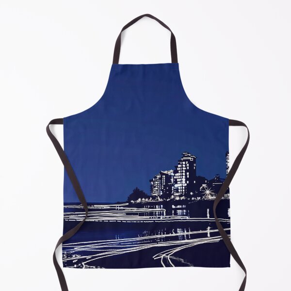 Item preview, Da Nang, Vietnam - Blue Abstract Art designed and sold by shadow-bloom.
