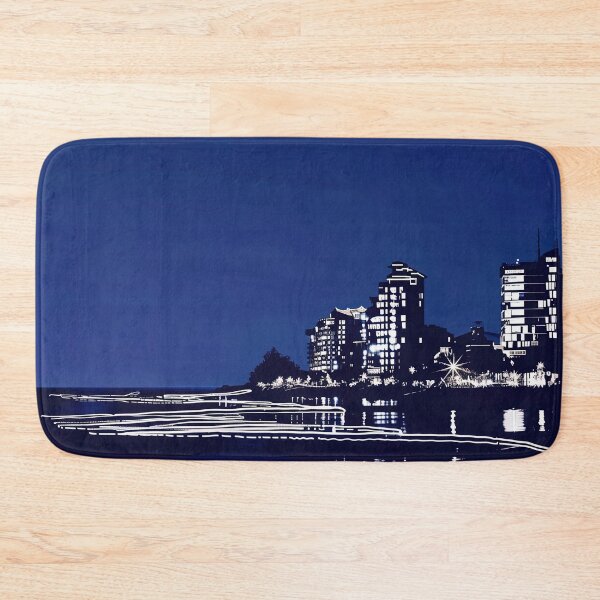 Item preview, Da Nang, Vietnam - Blue Abstract Art designed and sold by shadow-bloom.
