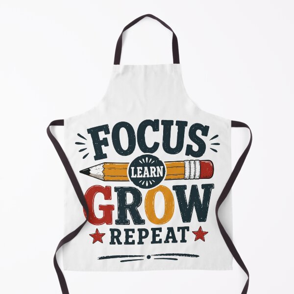 Item preview, Focus Learn Grow Repeat T-Shirt | Motivational Student Back to School Shirt designed and sold by Sunday.Supply.