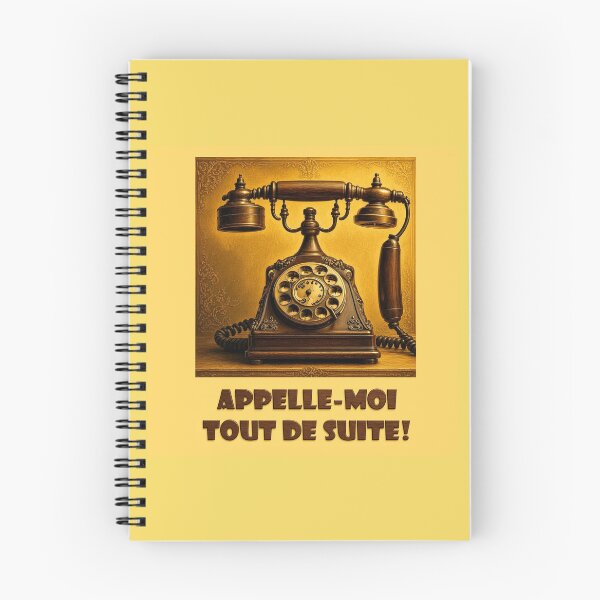 Item preview, Call me right away! (Appelle-moi tout de suite!) designed and sold by Eutrope d'Orange.