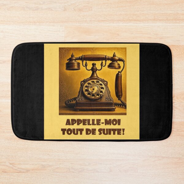 Item preview, Call me right away! (Appelle-moi tout de suite!) designed and sold by Eutrope d'Orange.
