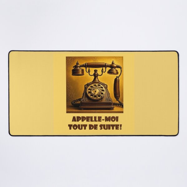 Item preview, Call me right away! (Appelle-moi tout de suite!) designed and sold by Eutrope d'Orange.