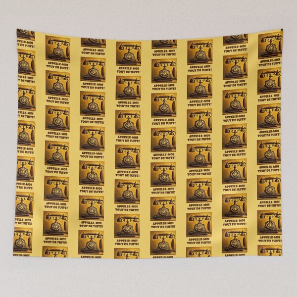 Item preview, Call me right away! (Appelle-moi tout de suite!) designed and sold by Eutrope d'Orange.