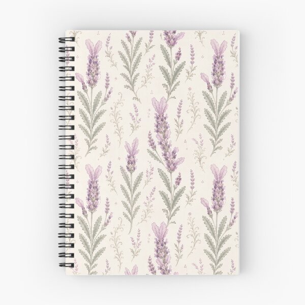 Item preview, French Lavender Pattern with Jagged Edges – Romantic Vintage Floral designed and sold by LaJacke.