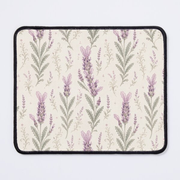Item preview, French Lavender Pattern with Jagged Edges – Romantic Vintage Floral designed and sold by LaJacke.