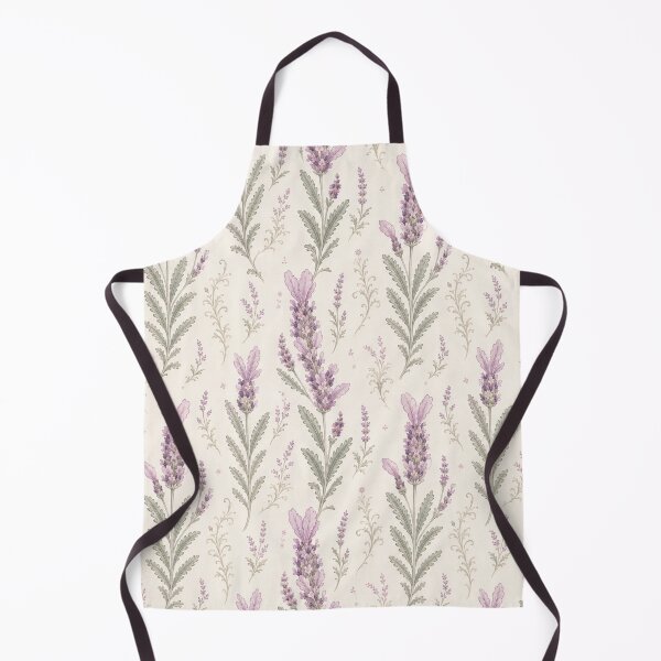 Item preview, French Lavender Pattern with Jagged Edges – Romantic Vintage Floral designed and sold by LaJacke.