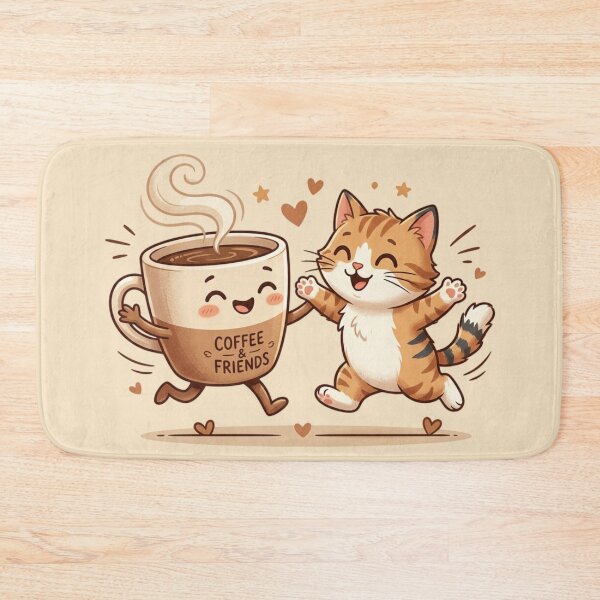 Item preview, Coffee Lover Cat designed and sold by TriStudio.