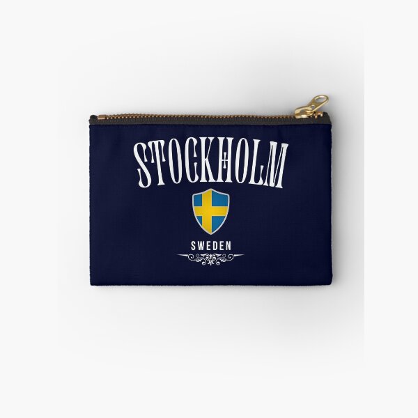 Item preview, Stockholm Sweden, elegant minimalist design designed and sold by Dressyourflag.