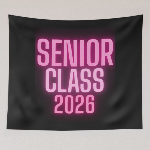 Item preview, Senior Class 2026 Grad Pink Neon  designed and sold by VibranPalette.