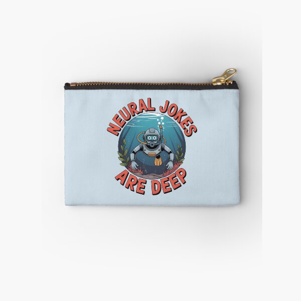 Item preview, Neural Jokes Are Deep – Funny AI Robot Tech Pun Design designed and sold by Jollys-ArtShop.