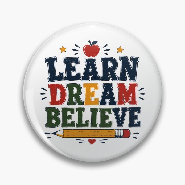 Item preview, Learn Dream Believe T-Shirt | Inspirational School Student Teacher Shirt designed and sold by Sunday.Supply.