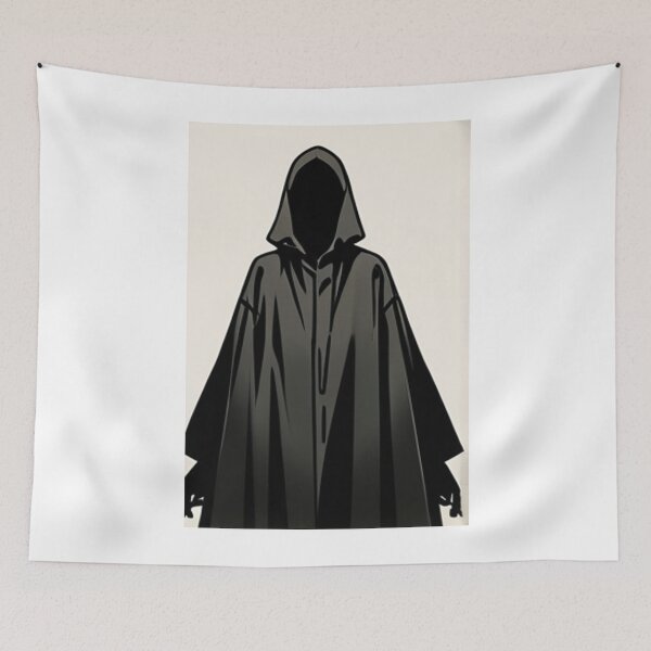 Item preview, Art - Symbolic Figure, Enigmatic Black Silhouette designed and sold by AnimeShin.