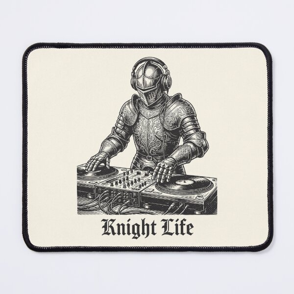 Item preview, Medieval Knight Life Funny DJ Music Lover Warrior designed and sold by Y-Vibes.