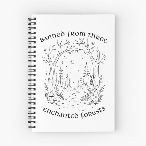 Item preview, Banned From Three Enchanted Forests - Funny Fairycore Fantasy Meme designed and sold by witchlingart.