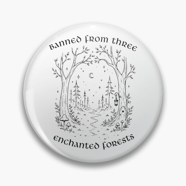Item preview, Banned From Three Enchanted Forests - Funny Fairycore Fantasy Meme designed and sold by witchlingart.