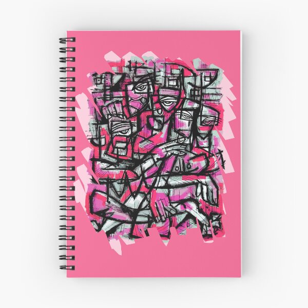 Item preview, FUCHSIA CUBISM: GEOMETRIC ENCOUNTER designed and sold by supernikol.