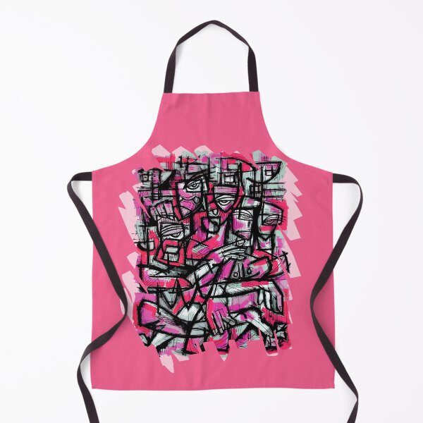 Item preview, FUCHSIA CUBISM: GEOMETRIC ENCOUNTER designed and sold by supernikol.