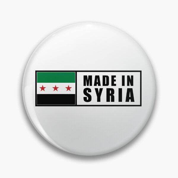 Item preview, Made in Syria Flag - Syrian Heritage & Pride- صنع في سوريا designed and sold by helenostore.
