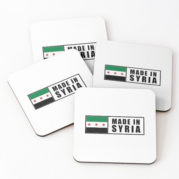 Item preview, Made in Syria Flag - Syrian Heritage & Pride- صنع في سوريا designed and sold by helenostore.