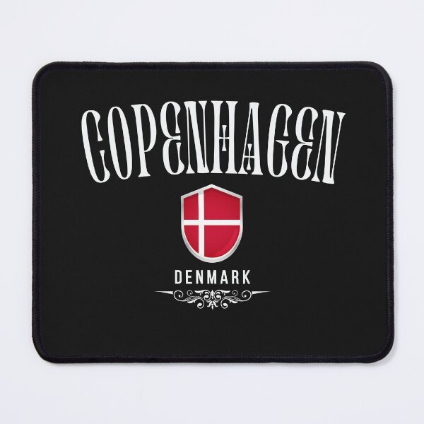 Item preview, Copenhagen, Denmark: elegant and minimalist design designed and sold by Dressyourflag.