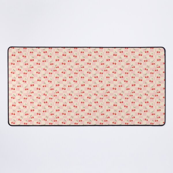 Item preview, Pink Checkerboard Cherries –  Watercolor Summer Pattern designed and sold by The Chill Paw .
