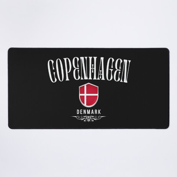 Item preview, Copenhagen, Denmark: elegant and minimalist design designed and sold by Dressyourflag.