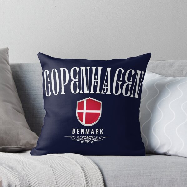 Item preview, Copenhagen, Denmark: elegant and minimalist design designed and sold by Dressyourflag.