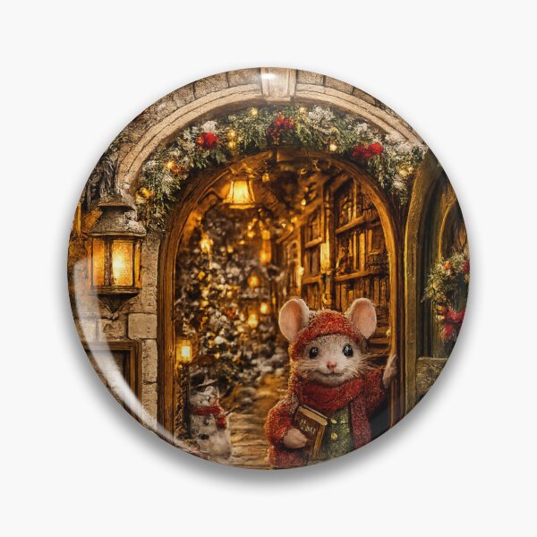 Item preview, Librería del Ratón Navideño – Puerta Secreta de las Fiestas designed and sold by GSizzle1.