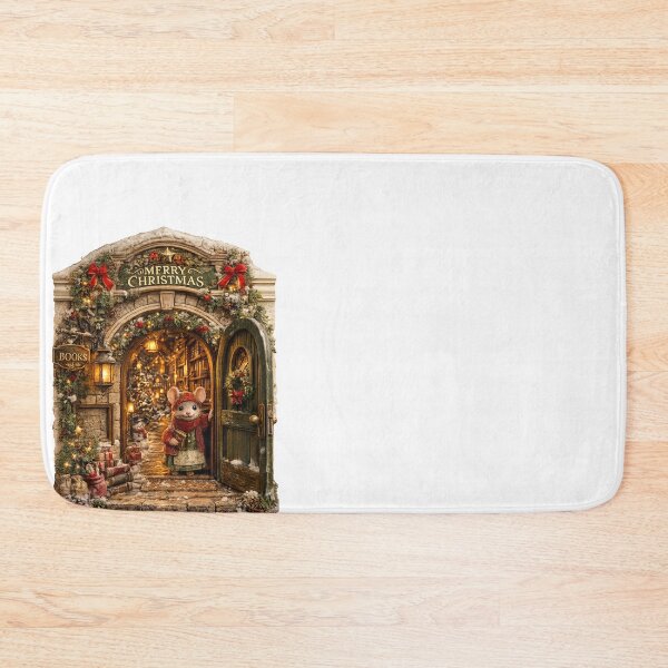 Item preview, Christmas Mouse Bookshop – Secret Holiday Doorway designed and sold by GSizzle1.