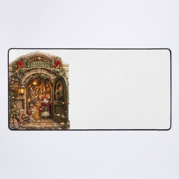 Item preview, Christmas Mouse Bookshop – Secret Holiday Doorway designed and sold by GSizzle1.