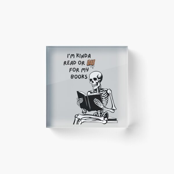 Item preview, Skeleton Reading designed and sold by Rose Bloom.