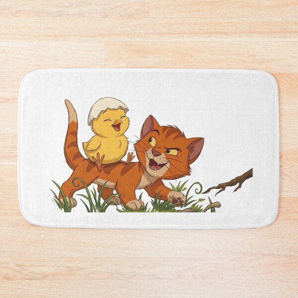 Item preview, Cute Cat & Chick Friendship designed and sold by Kimdavinci.
